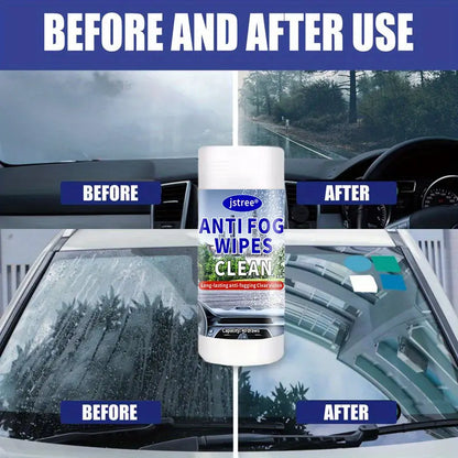 Premium Glass Cleaner with Anti-Fog Formula for Cars and RVs