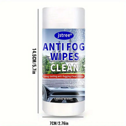 Premium Glass Cleaner with Anti-Fog Formula for Cars and RVs